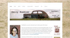 Desktop Screenshot of emilybuehler.com